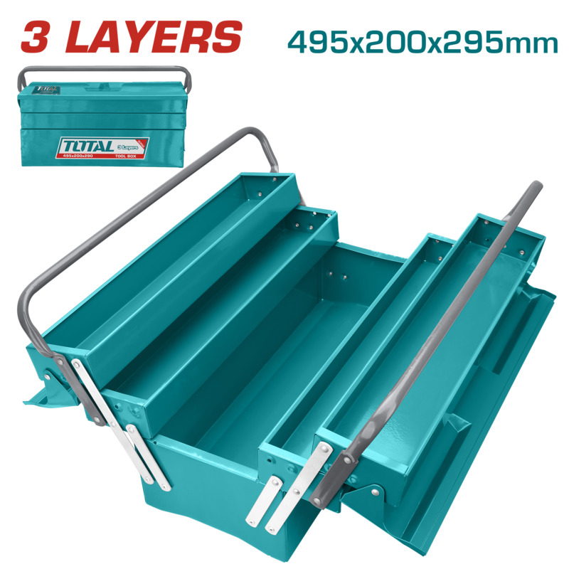 Caja Para Herramientas Total 495x200x290 Mm
