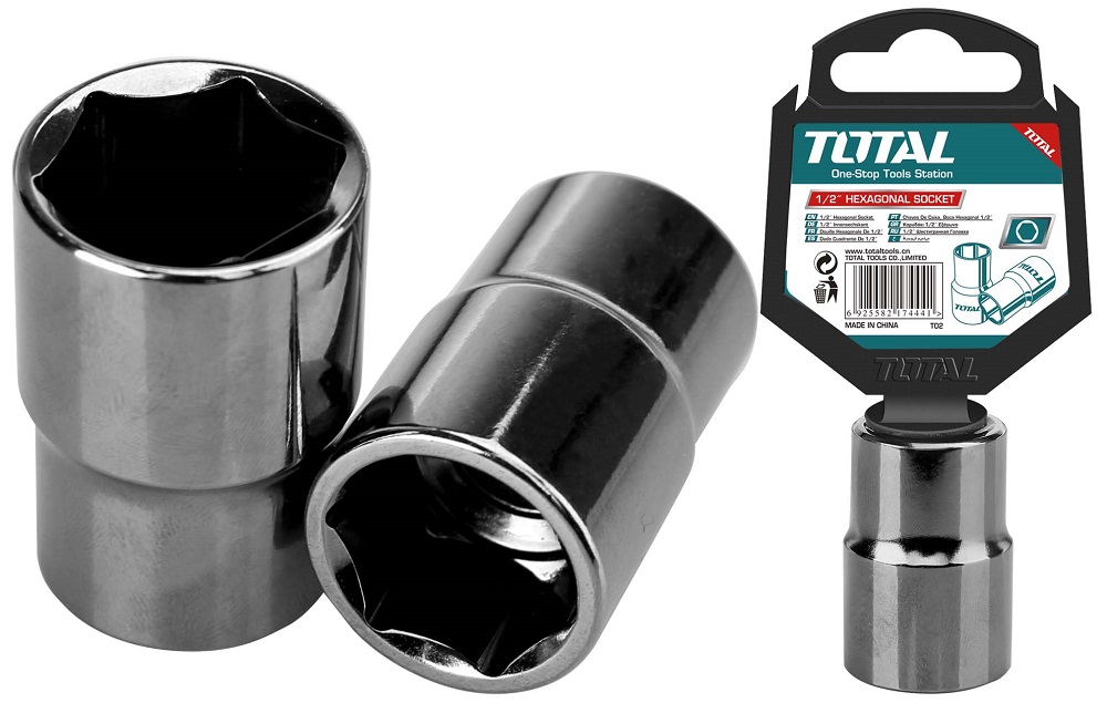 Llave Tubo Total 11 Mm 1/2" Hexagonal