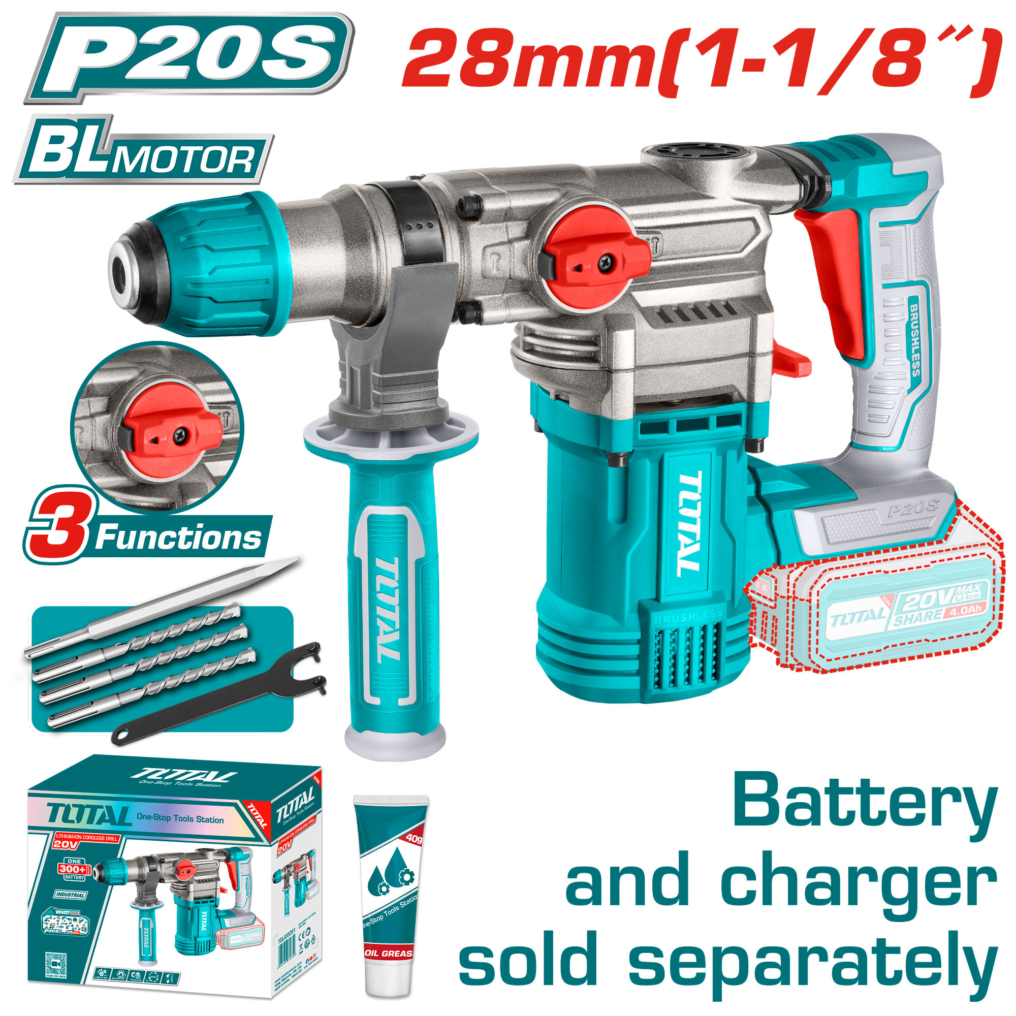 Rotomartillo Total 20v