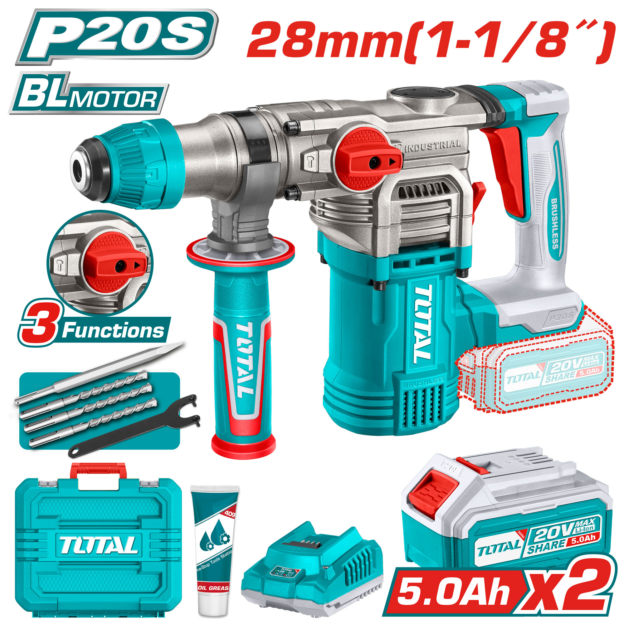 Rotomartillo Total 20v
