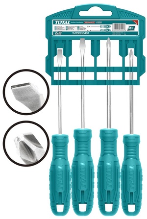 Destornillador Total 40cr 4 Pcs (2726)
