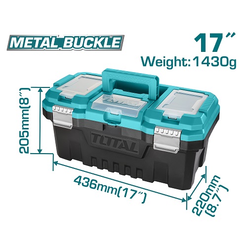 Caja Para Herramientas Total 17" Plastico