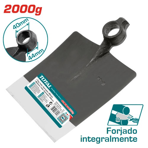 Azada  Total Cuadrada 2kg Sin Mango