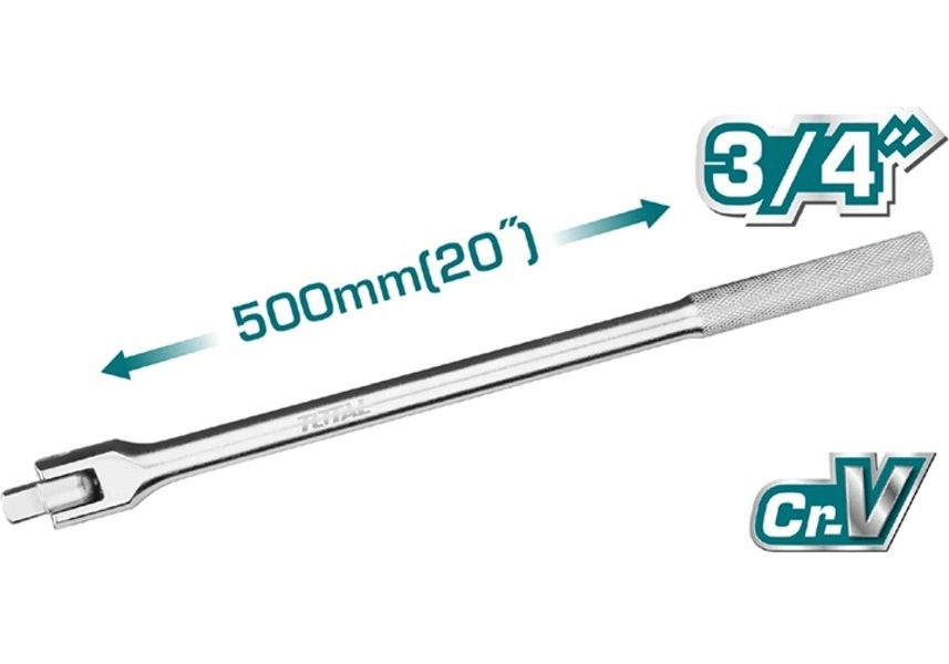 Llave Flexible Total  500mm 3/4"