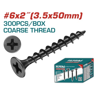 Tornillo Total St3.5x50mm Rosca Gruesa X300